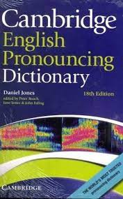 Cambridge English Pronouncing Dictionary 18th Edition